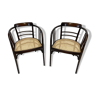 Paire de fauteuils Thonet par Otto Wagner n°93