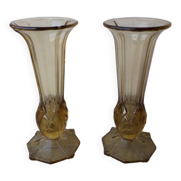 Pair of Art Deco vases