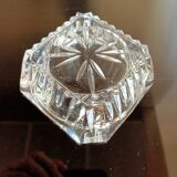 Crystal ashtray 10.2x10.2 cm