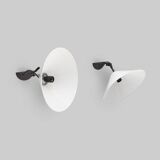 Wall lamps Aggregato by Enzo Mari for Artemide, 1970s, set of 2