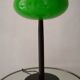 Vintage 1990s lamp with glass shade