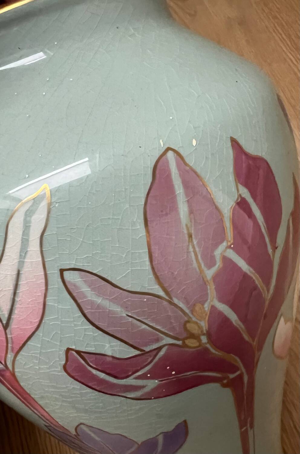 Set of 2 Art Nouveau Boch BFK vases