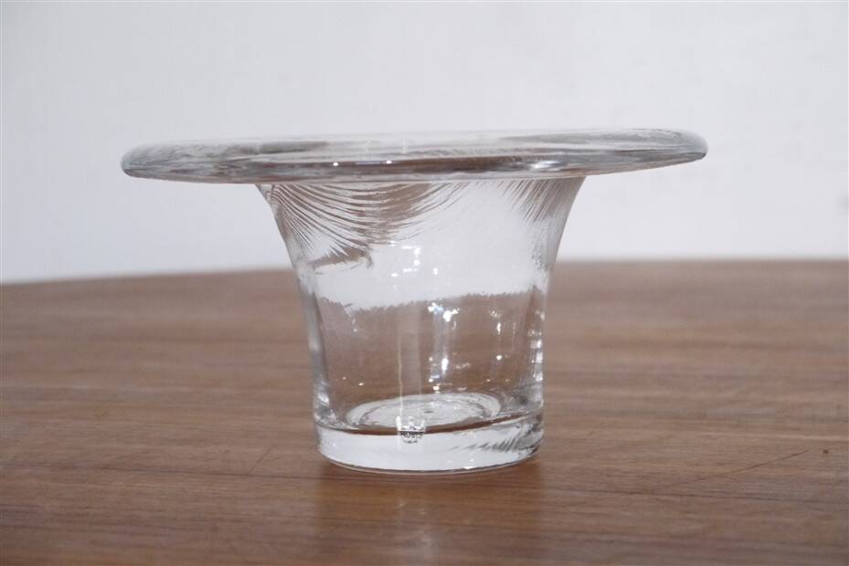 Vintage glass bowl by Kosta boda