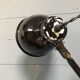 XL black scissor lamp from PeHaWe Leuchten Dresden, German 1940s