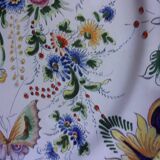 Nevers earthenware dessert dish