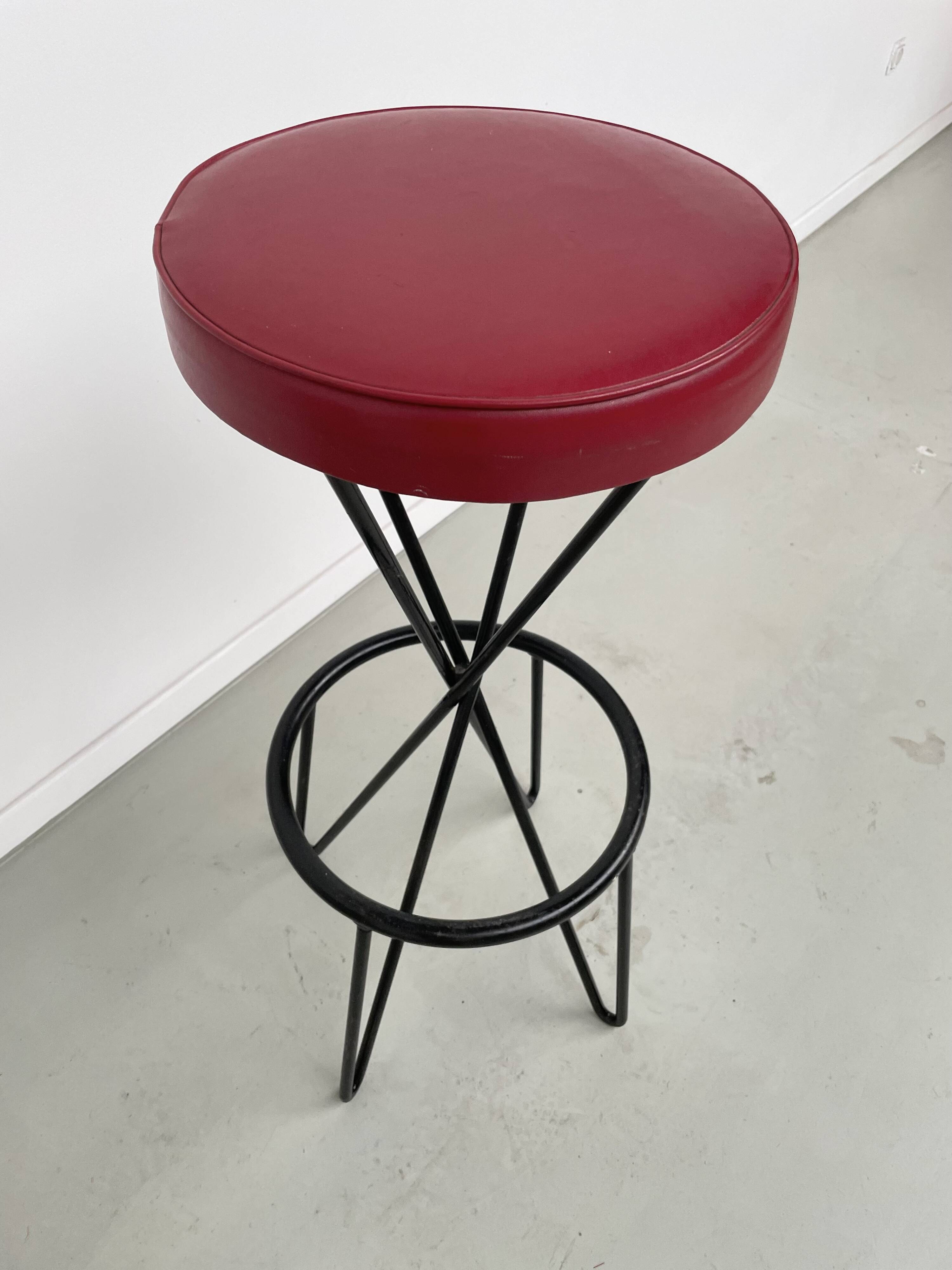 CM127 stool, Thonet 1950