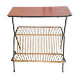 magazine rack with table from the 70s