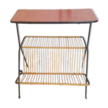 porte revues avec table années 70