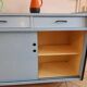 Buffet cuisine bas formica bleu
