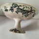 Fine earthenware bowl on a pedestal base – Grigny factory, circa 1830–1860