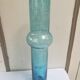 Vase en verre de couleur bleu XXème
