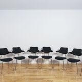 Model VL118 dining chairs by Vermund Larsen for Vermund Larsen A/S, Denmark, 1960s, set of 8