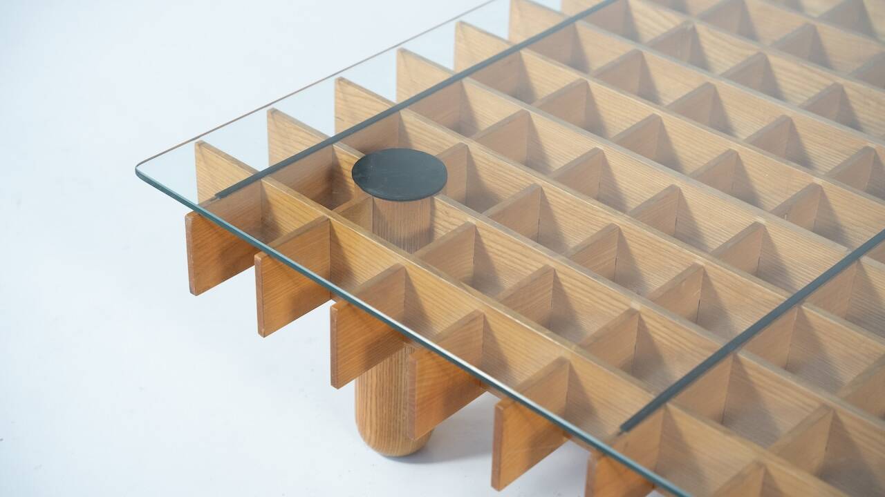 Mid-Century Modern Coffee Table in the style of Gianfranco Frattini, Italy
