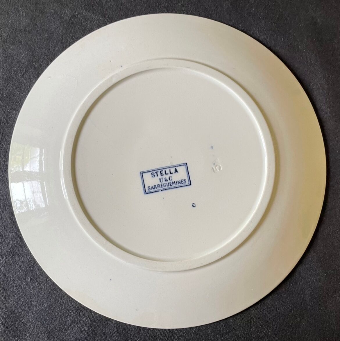 Dessert plates Sarreguemines model Stella