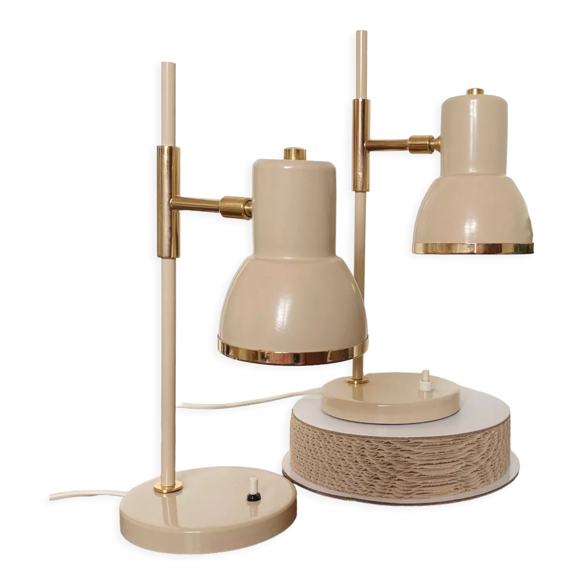 Paire de lampes de bureau by Boulanger