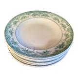 Lot green iron earth plates