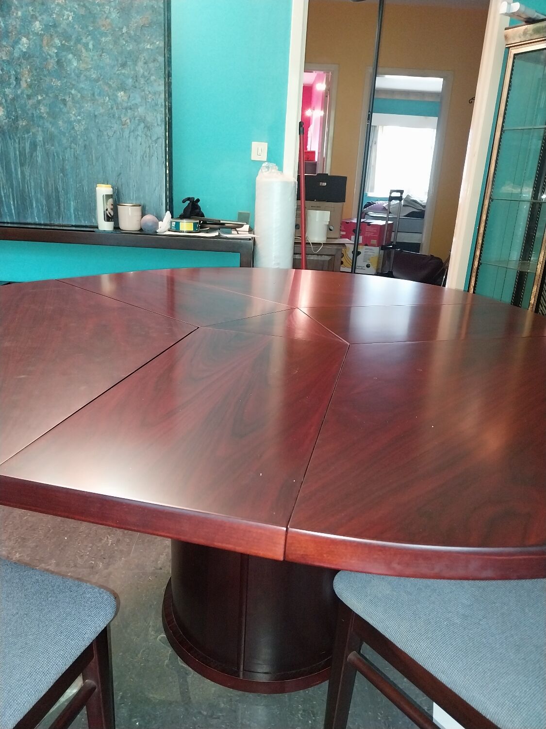 Extensible dining table design SM33 – Skovby, Made in Denmark