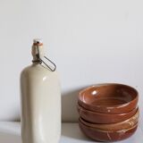 Old sandstone bottle
