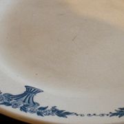 Assiette piédouche Longchamp circa 1930