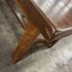 Table à manger vintage XL en bois massif