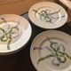 7 assiettes plates "Un Jardin en Plus"