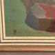 Original Swedish Oil on Panel – “Trees and Fields” by Carl‑Einar Andersson (1925–1975) – 1959 – Vintage & Framed – 53 × 44.5cm (20.9"×17.5")