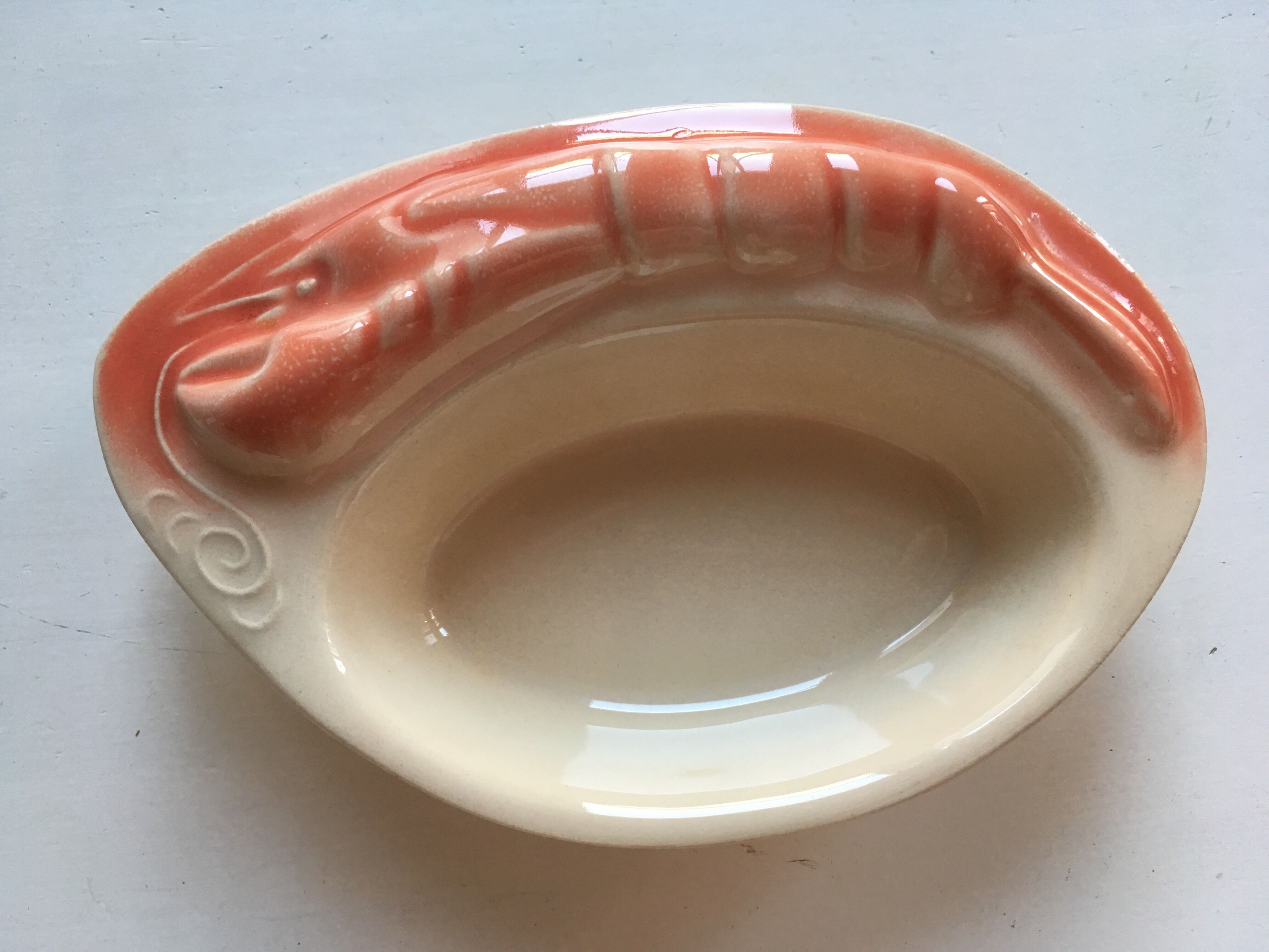 Set of 2 fish and crayfish cassolettes Charles Armand