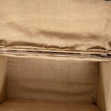 Large old trunk, wood and steel