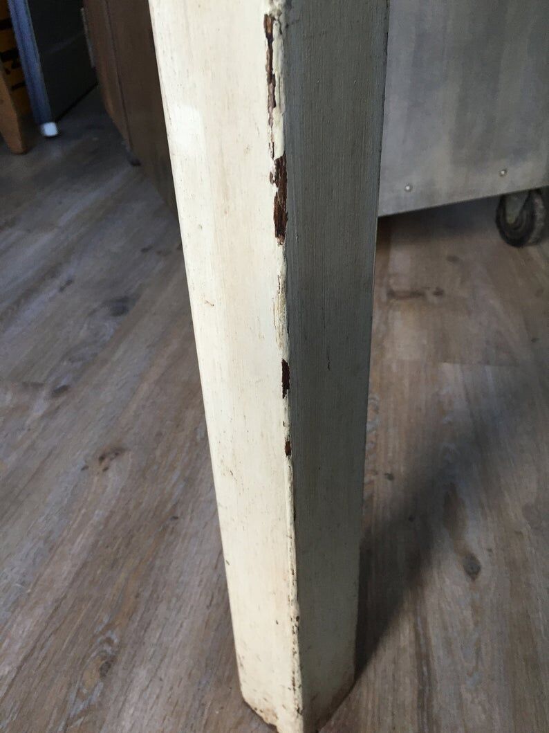 Vintage school workshop table