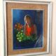 Oil painting on canvas by Eliano Fantuzzi, 20th century