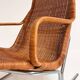 Model 514 rattan armchair by Dirk van Sliedregt, 1970’s