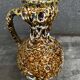 Pichet Vase Vallauris Fat Lava ou Miel H 25 cm - Vintage 70’s