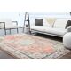 1970s Vintage Turkish Oushak Handmade Wool Cotton Red Area Rug 190x310