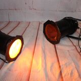 Old projectors, cinema lamps,