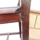 Set of 6 canned chairs