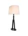 "Coosa" table lamp, bronze