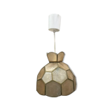 Vintage suspension in mother-of-pearl and brass