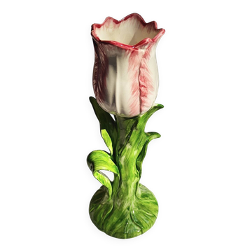 Soliflore tulipe signé Francesco Guarino