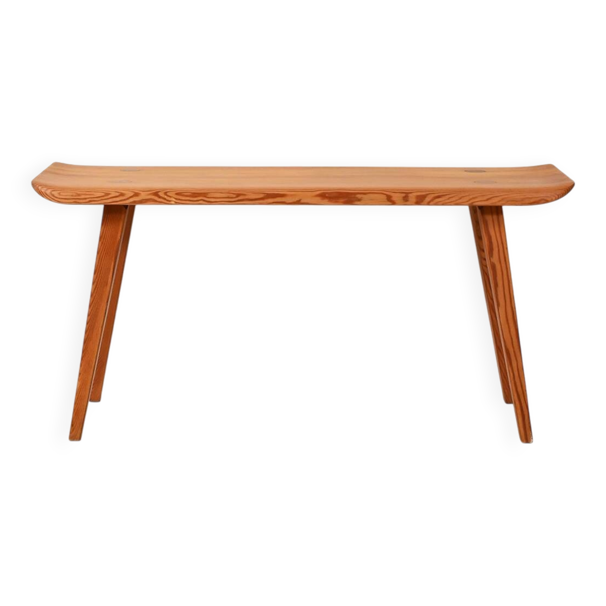 "Visingsö" Pine bench by Carl Malmsten