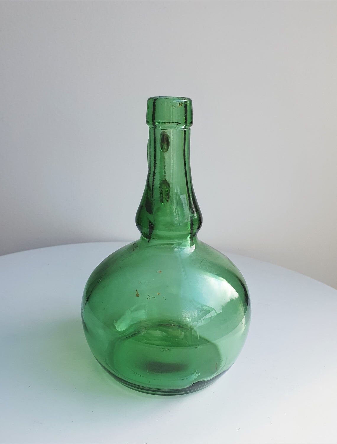 Bouteille en verre style dame-jeanne