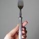 Dessert or entremets forks Mappin & Webb antique silver-plated