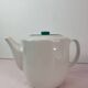 Vintage white and green service