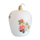 Opaline hanging decorated with roses, 60s, vintage