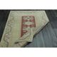 1970s Vintage Turkish Oushak Handmade Wool Cotton Beige Area Rug 158x229