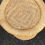 Bamboo and rope stool