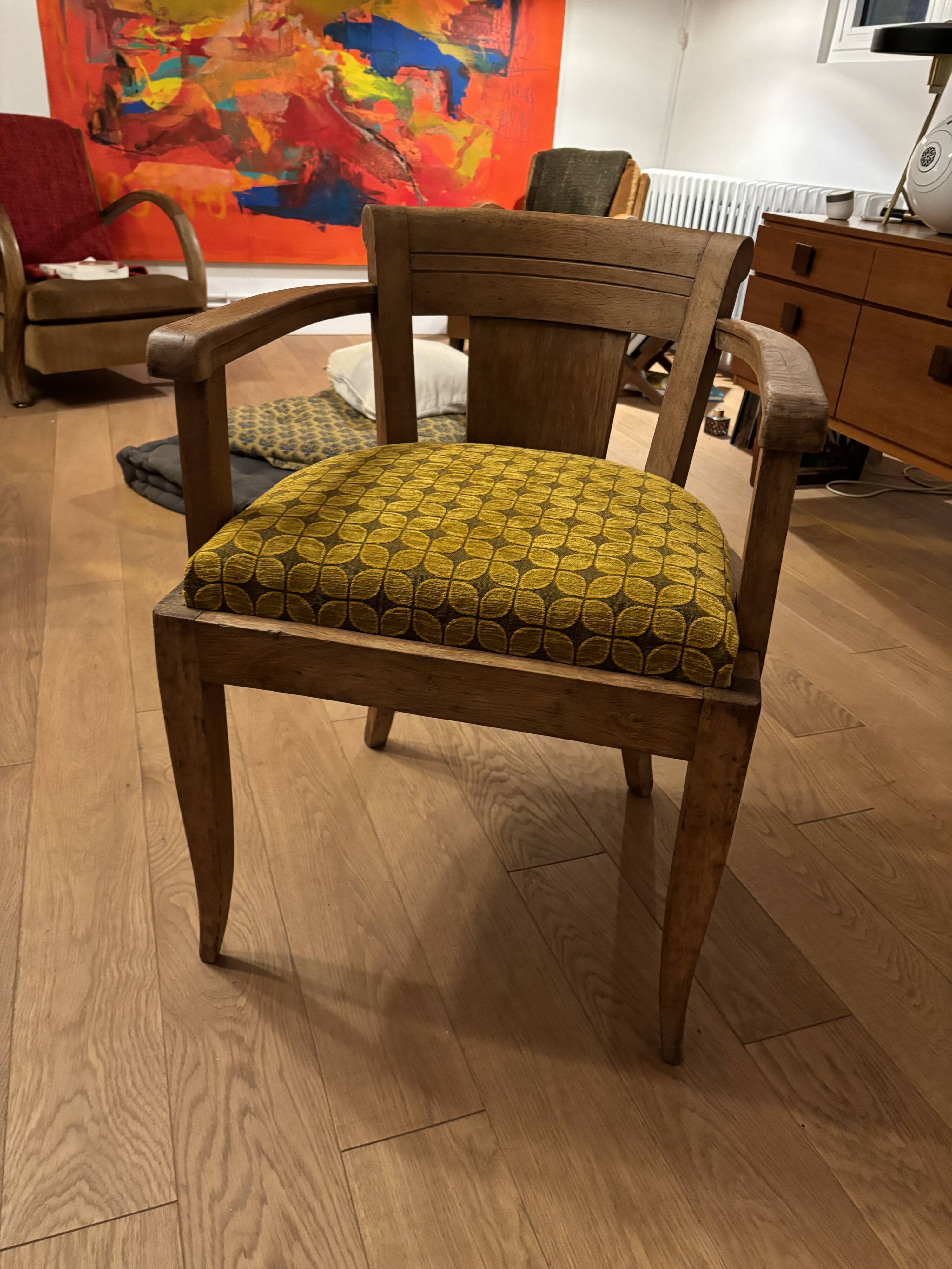 Refurbished bridge chair
