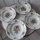Lot de 4 assiettes creuses Luneville