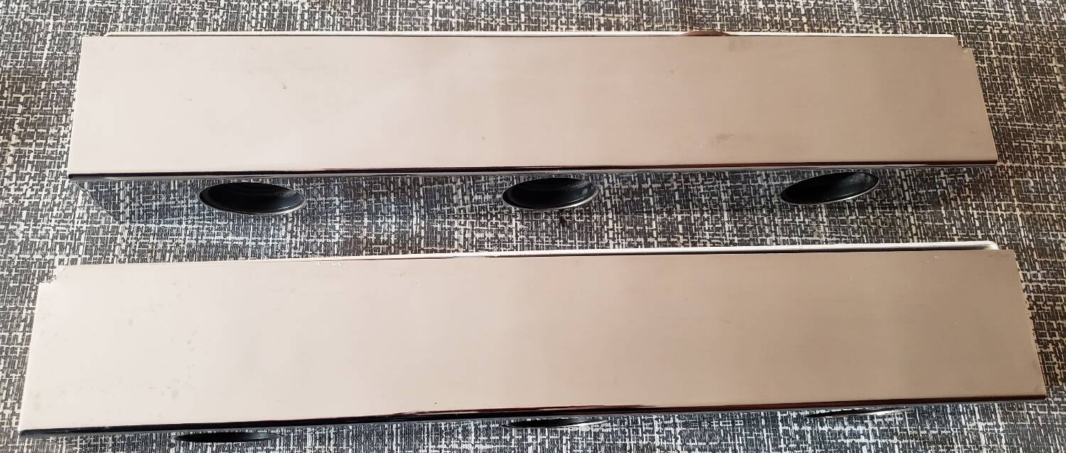 Paire d’appliques chromées postmodernes, Italie 1970 – style Sarfatti