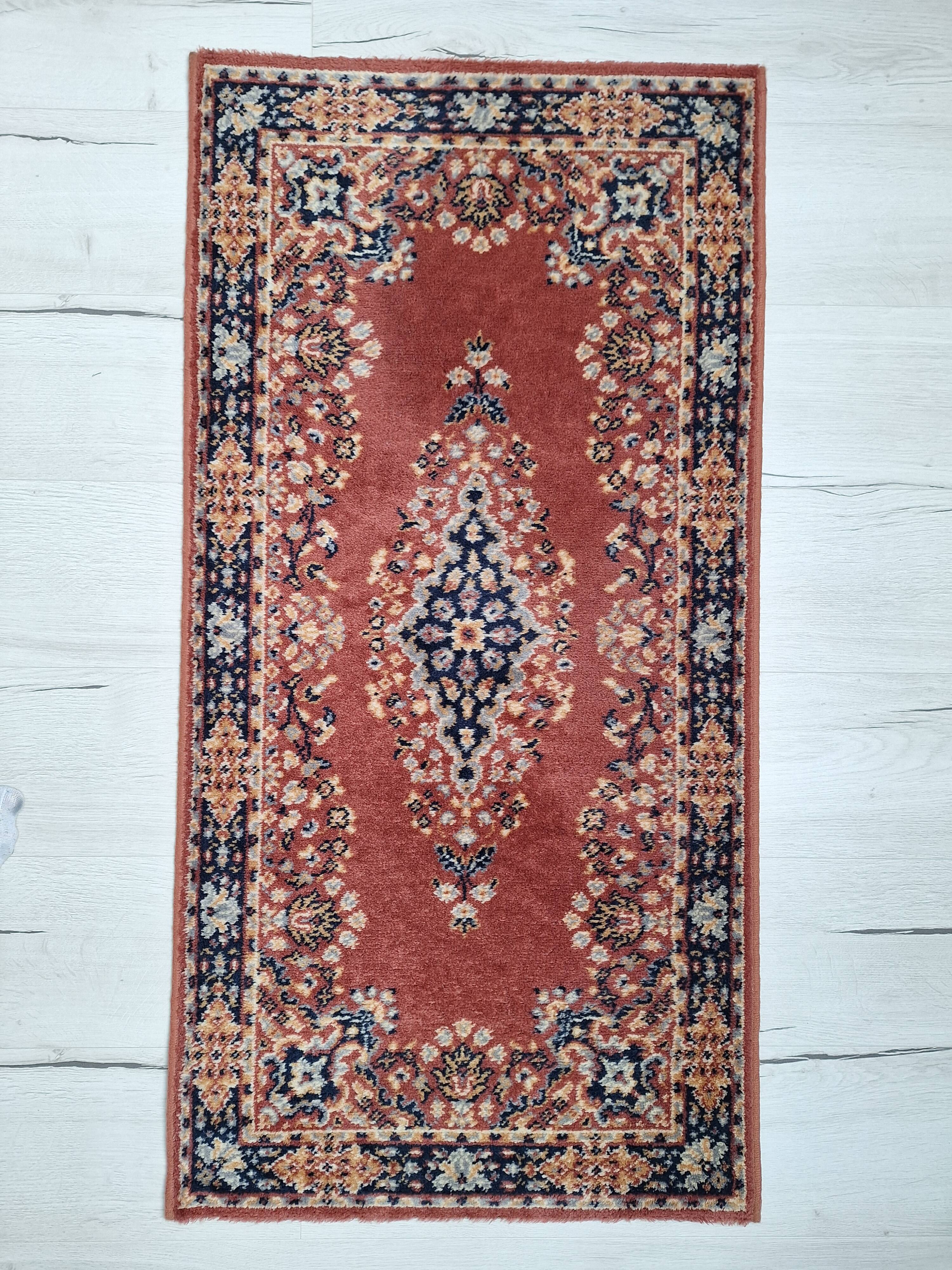 Pink Persian wool rug