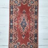 Pink Persian wool rug